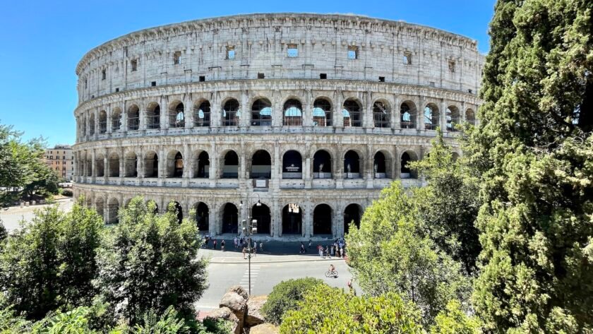 rome travel colosseum Rome on a budget