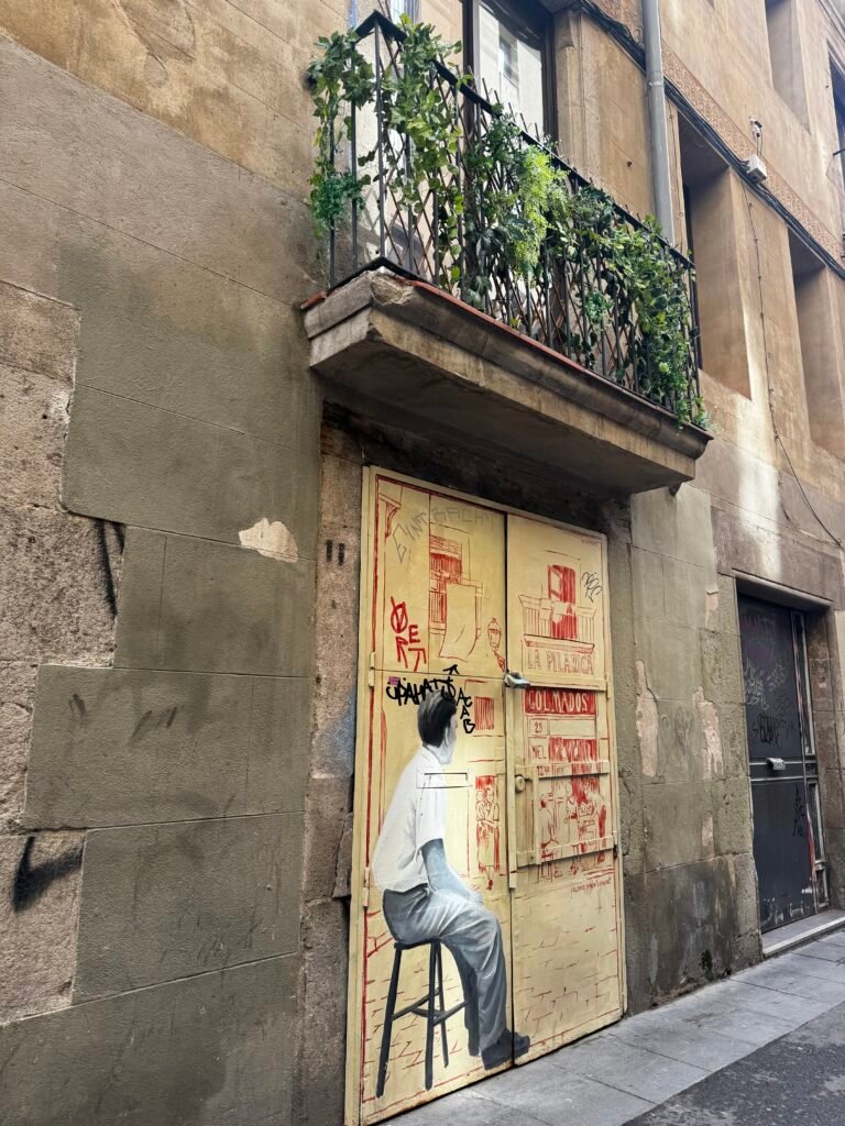     El Born neighborhood streets Barcelona