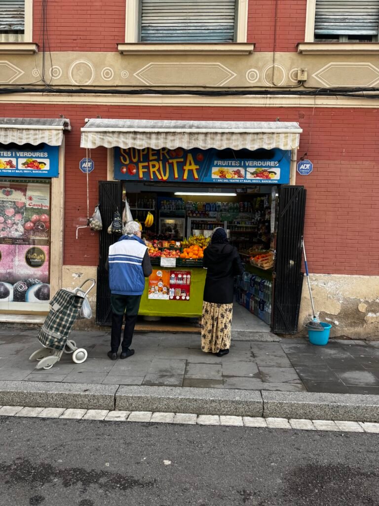    El Born neighborhood streets Barcelona